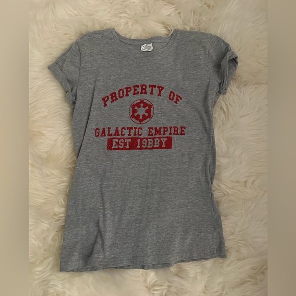 Star Wars Property of Galactic Empire T-Shirt Daisy Ridley - Picture 2 of 3